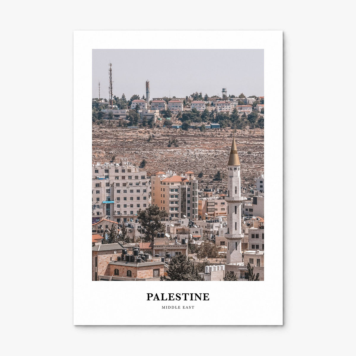 Palestine Classic No 1 Poster, print only (unframed)