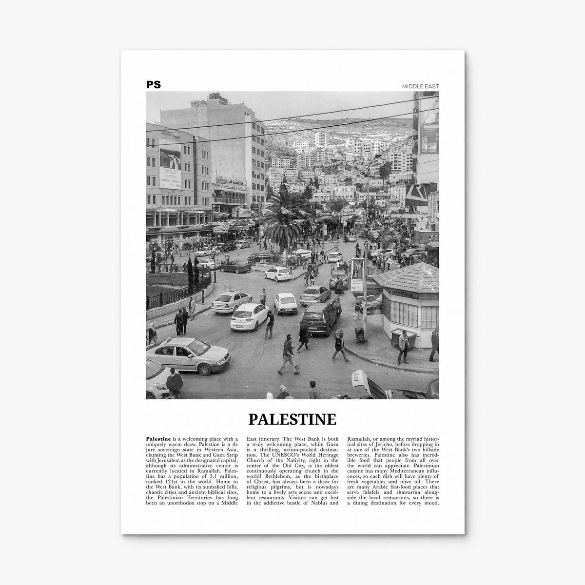 Palestine Newspaper No 2 Poster, print only (unframed)