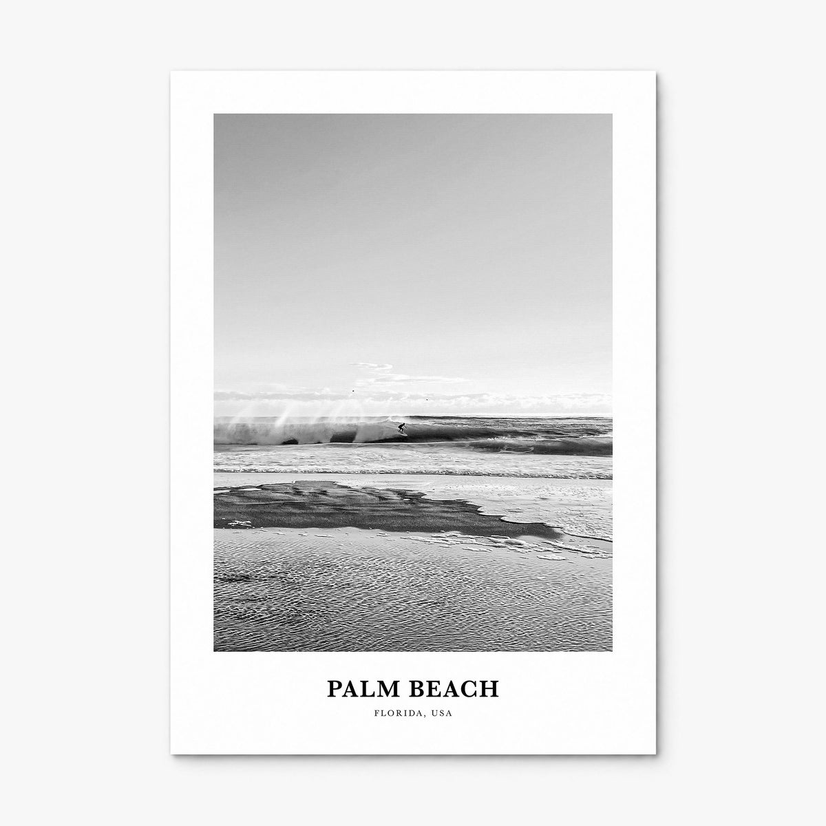 Palm Beach, Florida Classic Poster, print only (unframed)