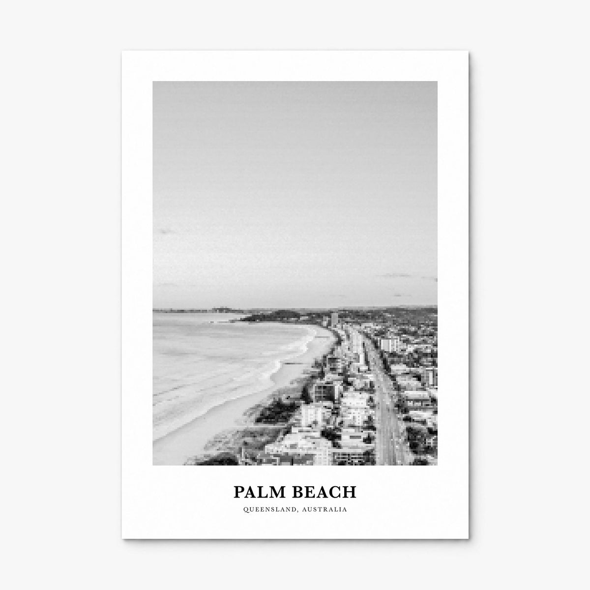 Palm Beach, Queensland Classic Poster, print only (unframed)