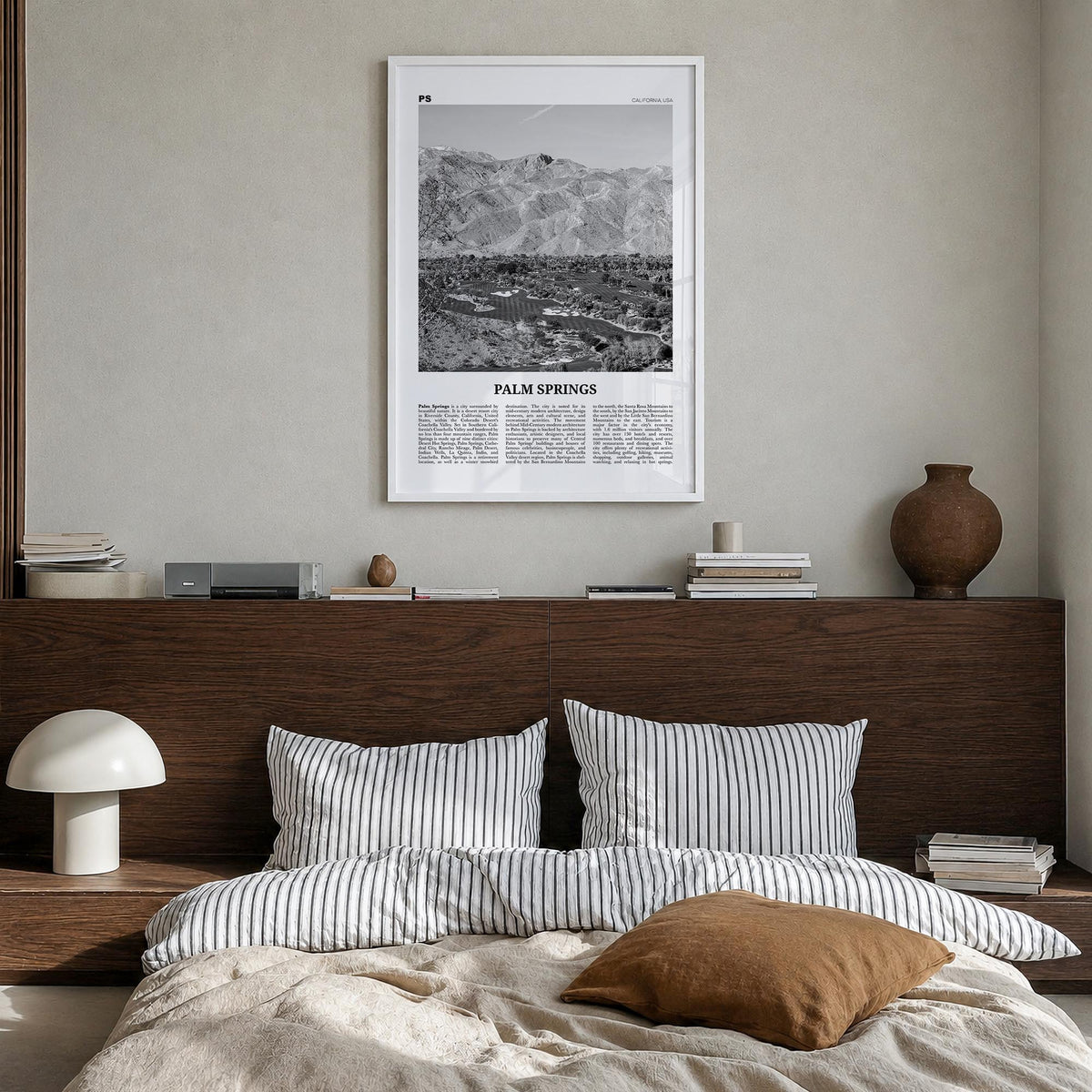 Palm Springs Newspaper No 3 Poster