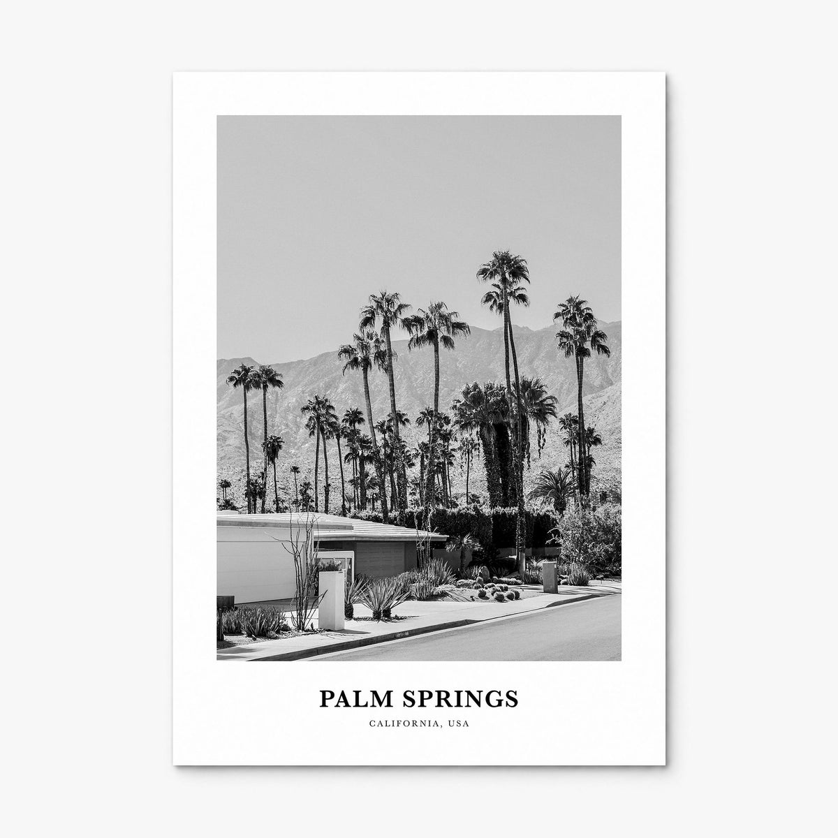 Palm Springs Classic No 3 Poster, print only (unframed)