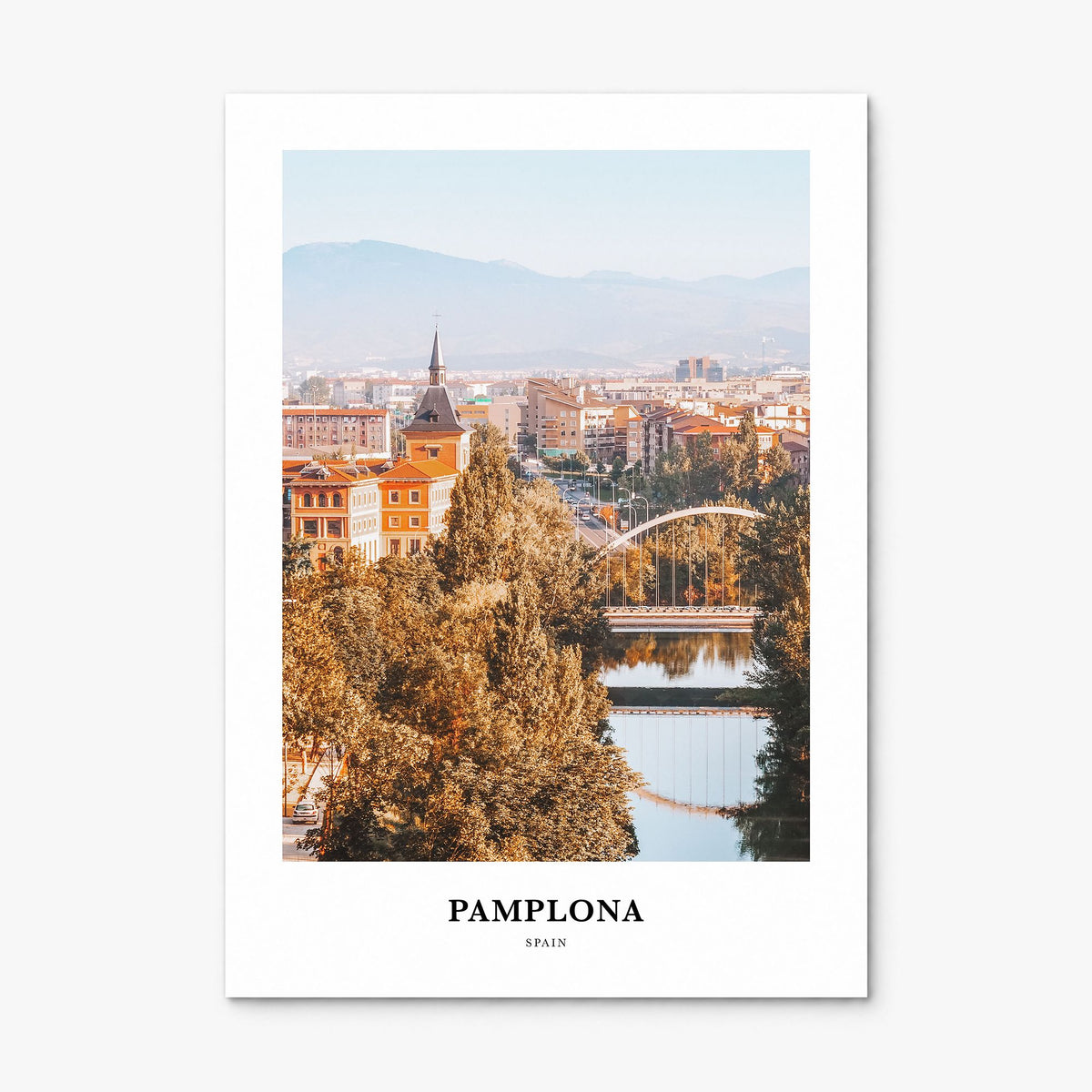 Pamplona Classic Poster, print only (unframed)
