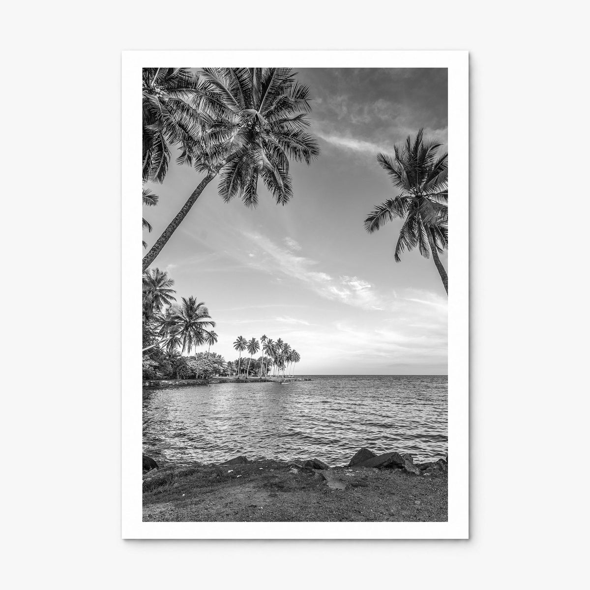 Papua New Guinea Photo Poster, print only (unframed), white border