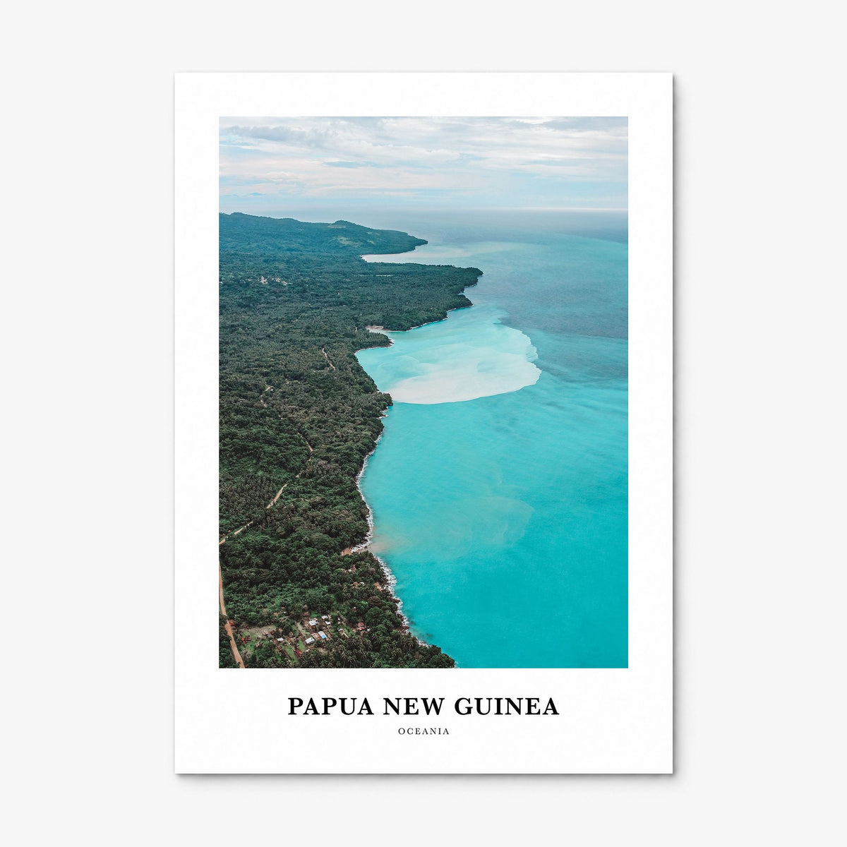 Papua New Guinea Classic Poster, print only (unframed)