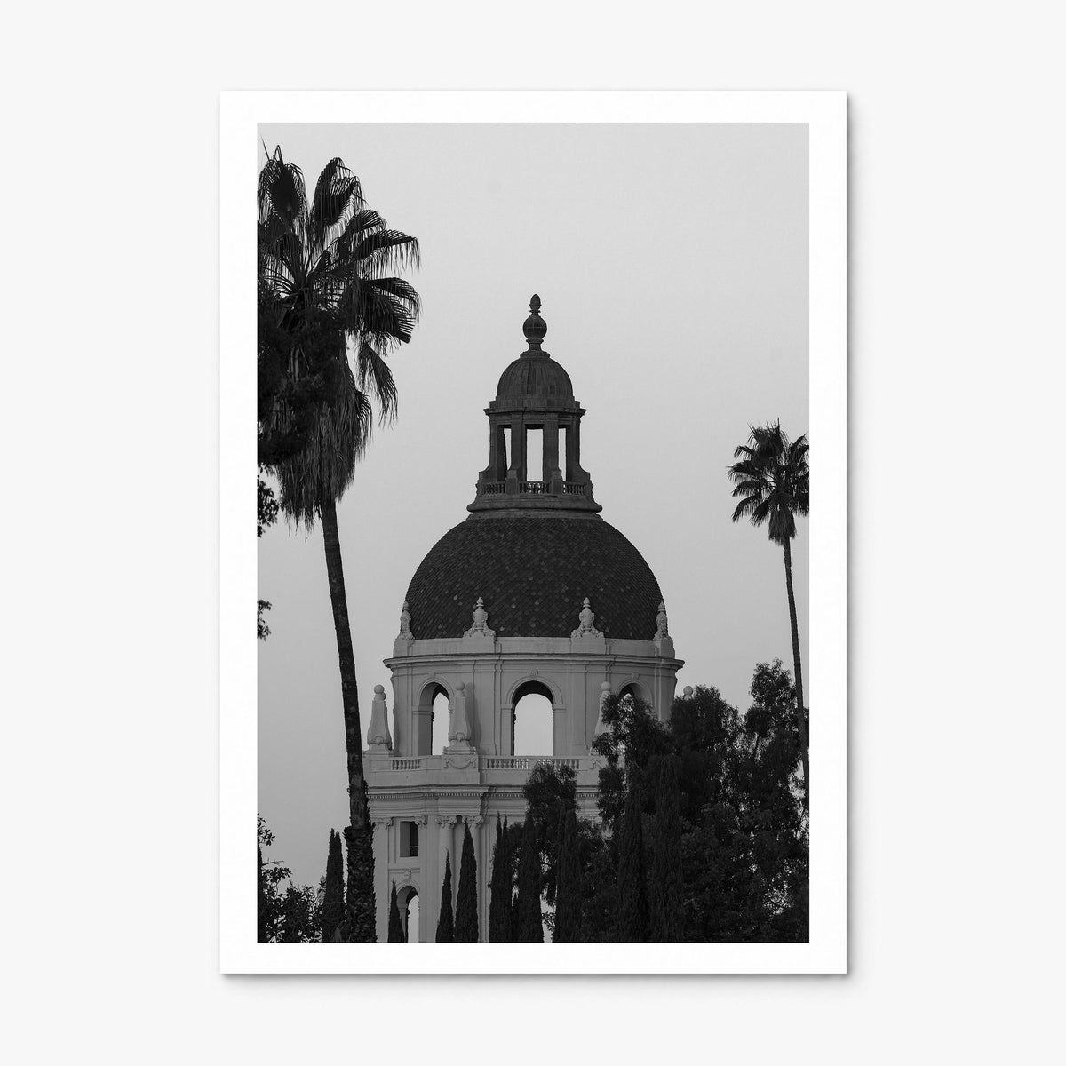 Pasadena Photo Poster, print only (unframed), white border