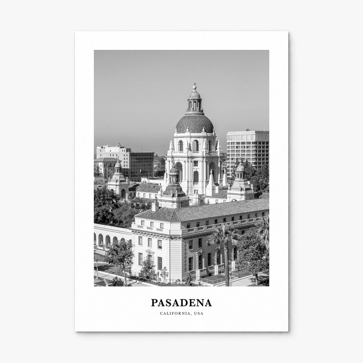 Pasadena Classic Poster, print only (unframed)