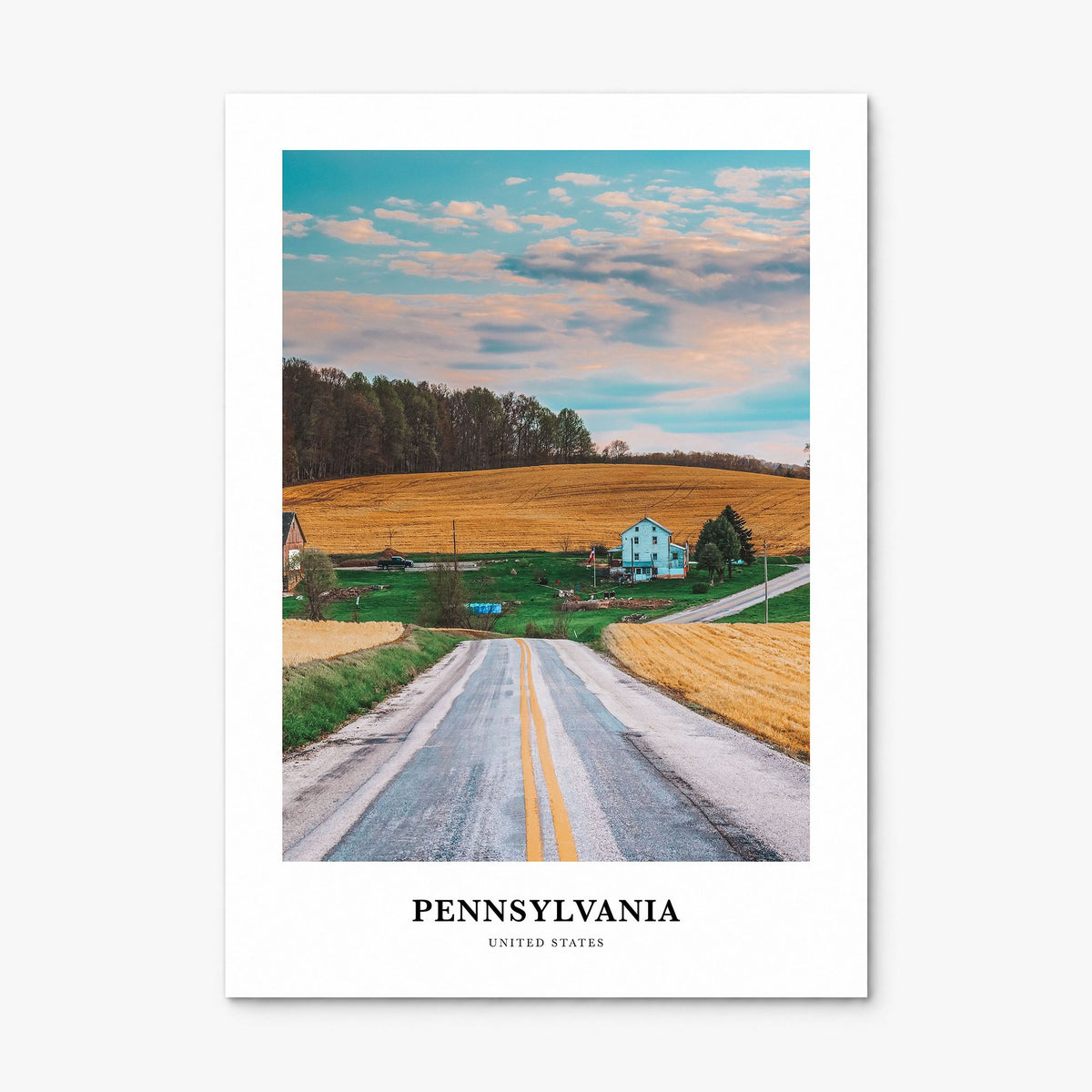 Pennsylvania Classic Poster, print only (unframed)