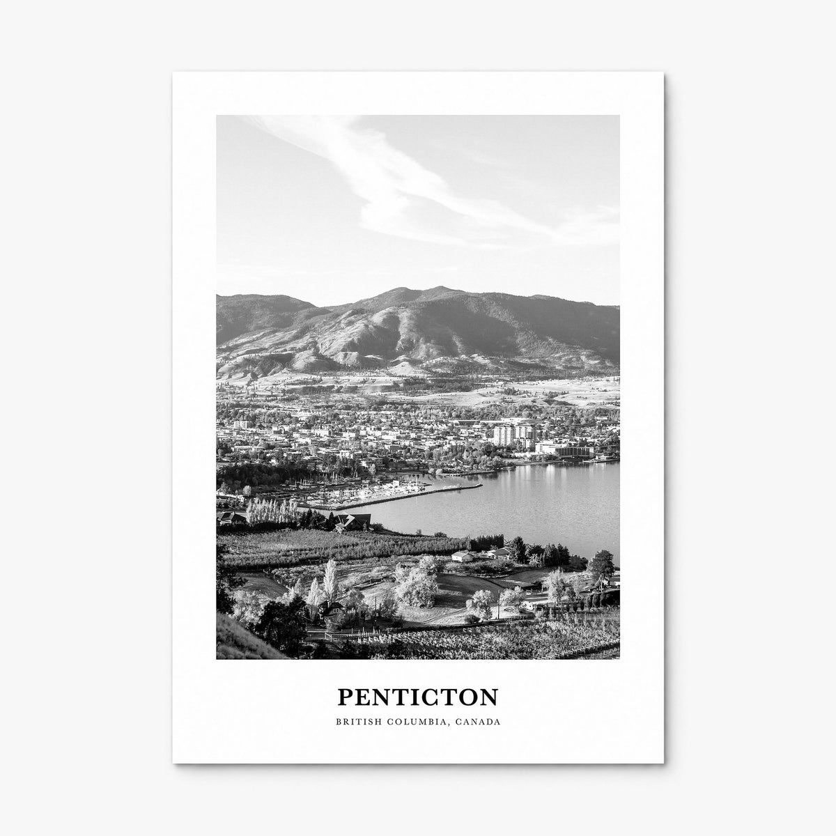 Penticton Classic Poster, print only (unframed)