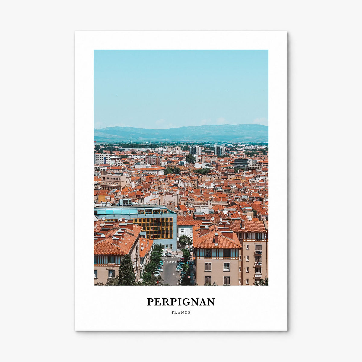 Perpignan Classic Poster, print only (unframed)