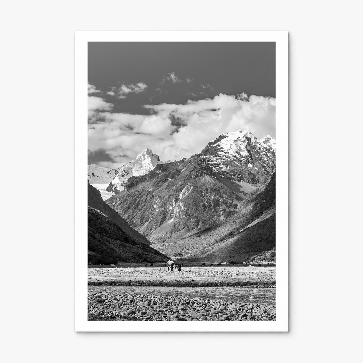 Peru Photo Poster, print only (unframed), white border