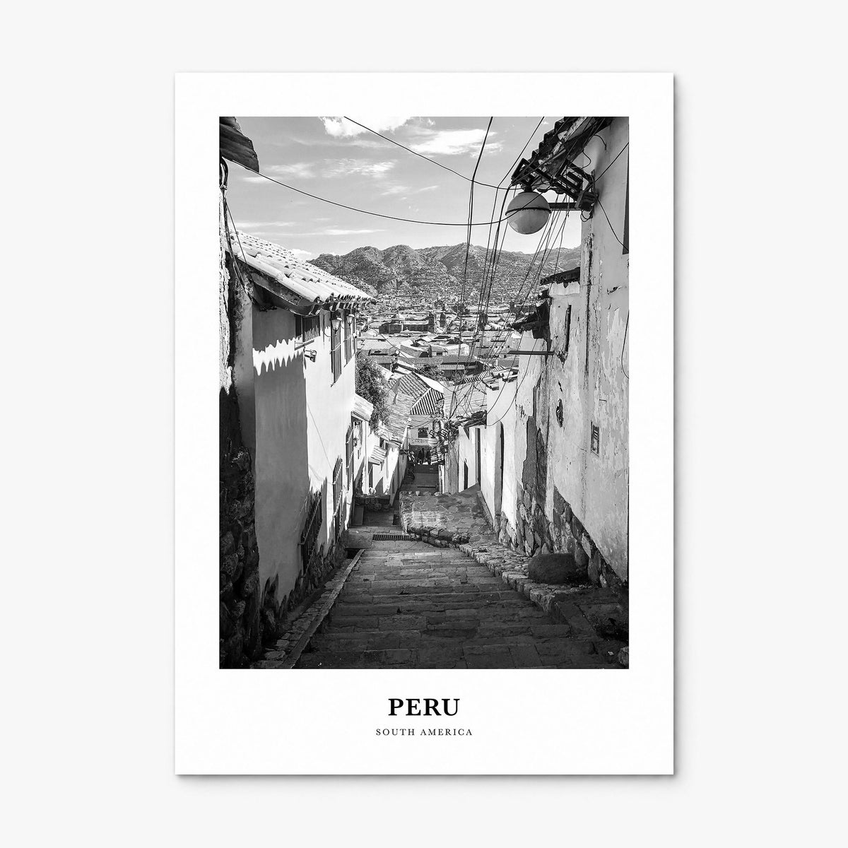 Peru Classic No 2 Poster, print only (unframed)