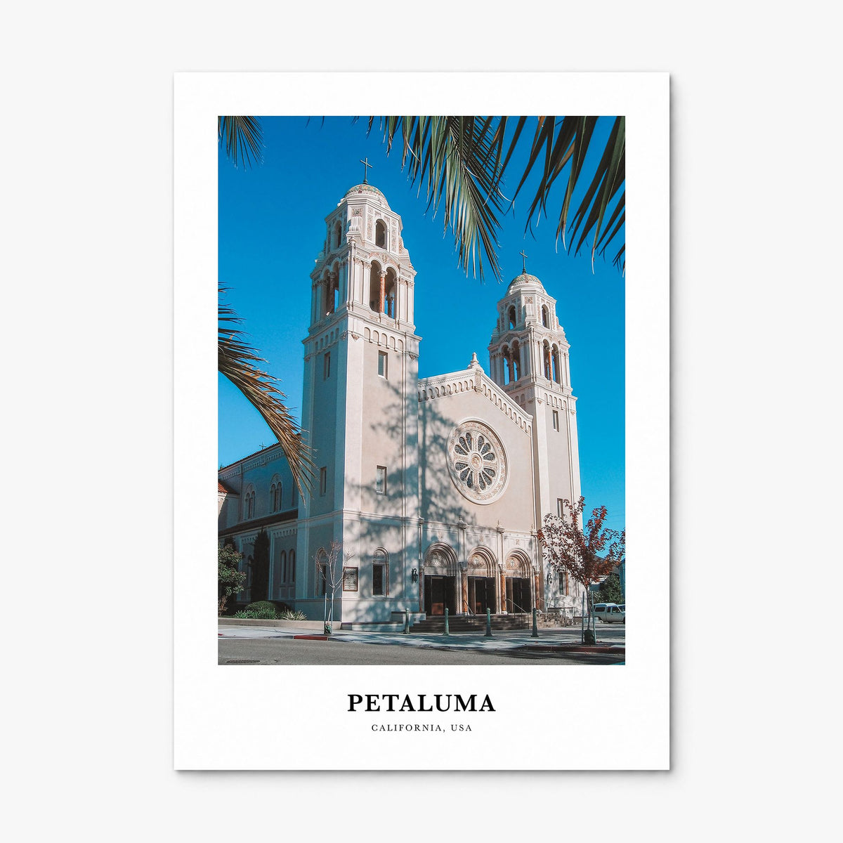 Petaluma Classic Poster, print only (unframed)