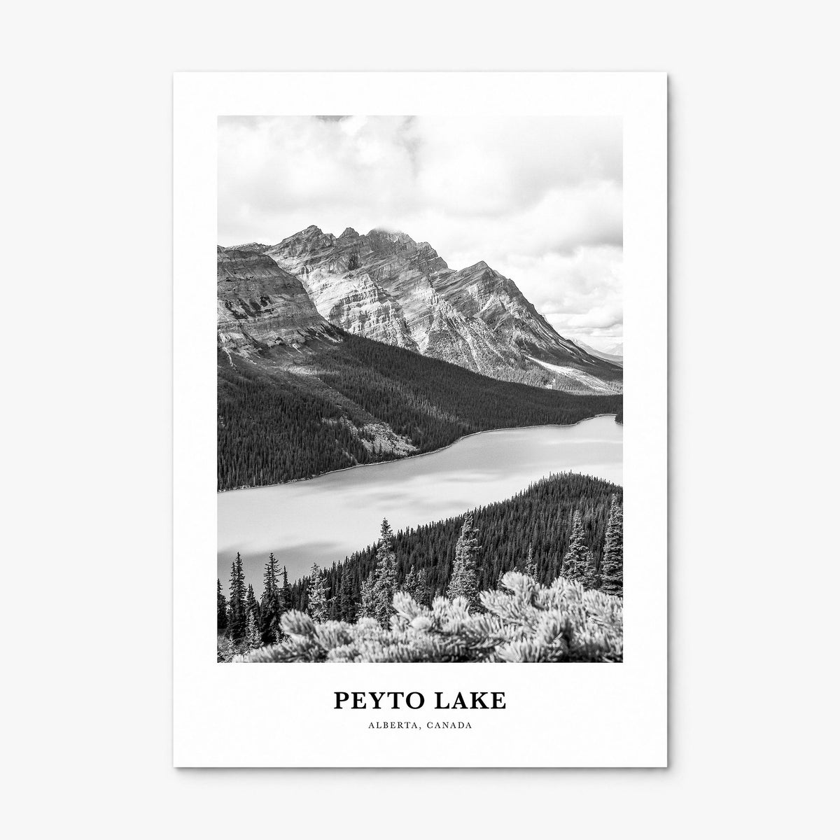 Peyto Lake Classic Poster, print only (unframed)