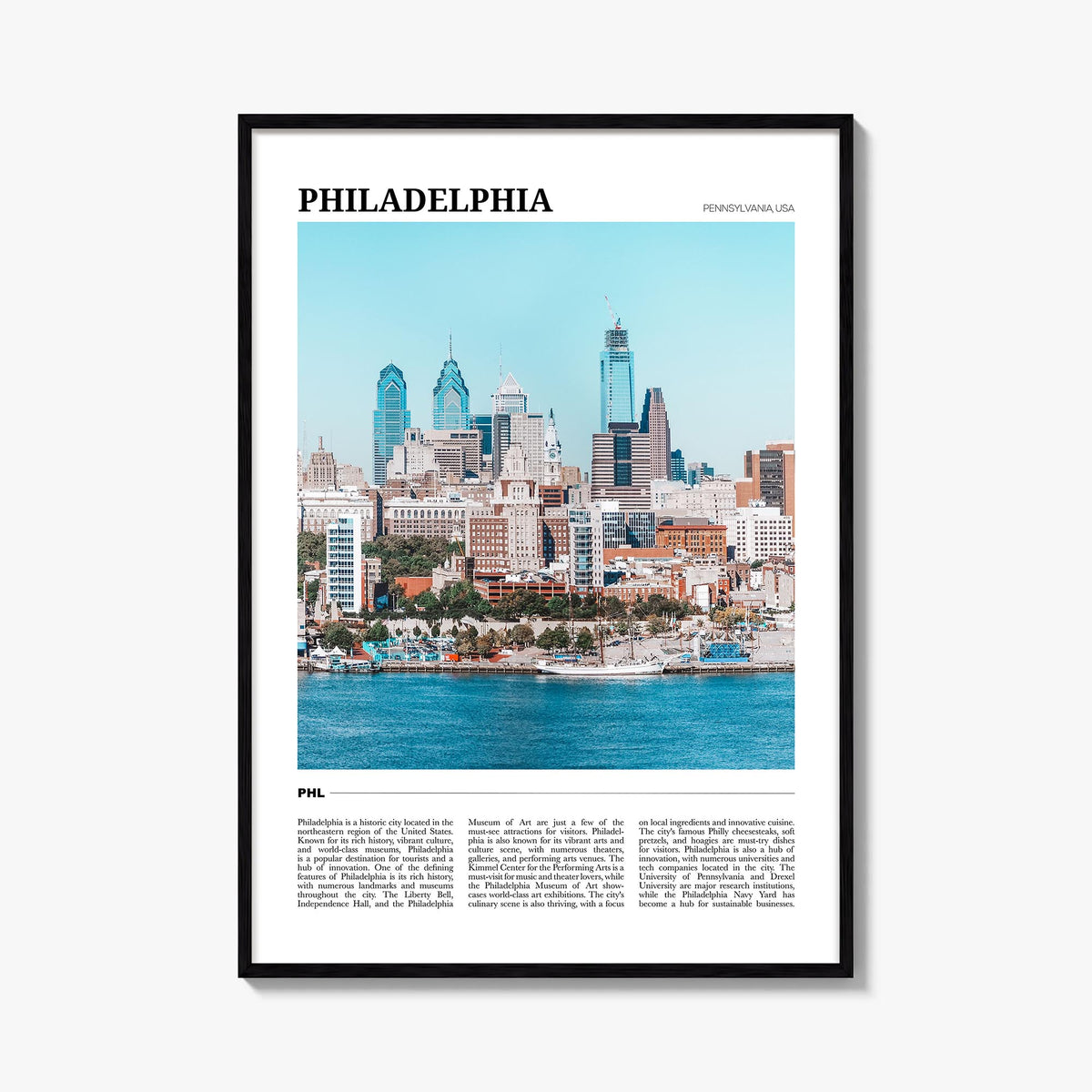 Philadelphia Travel No 2 Poster