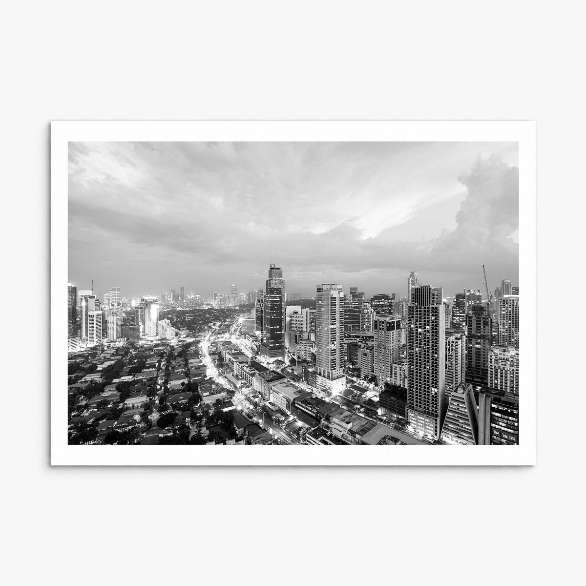 Philippines Photo Poster, print only (unframed), white border