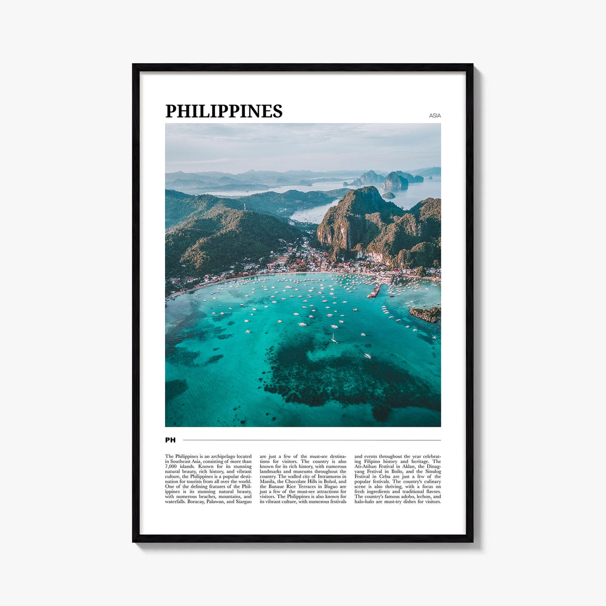 Philippines Travel No 1 Poster