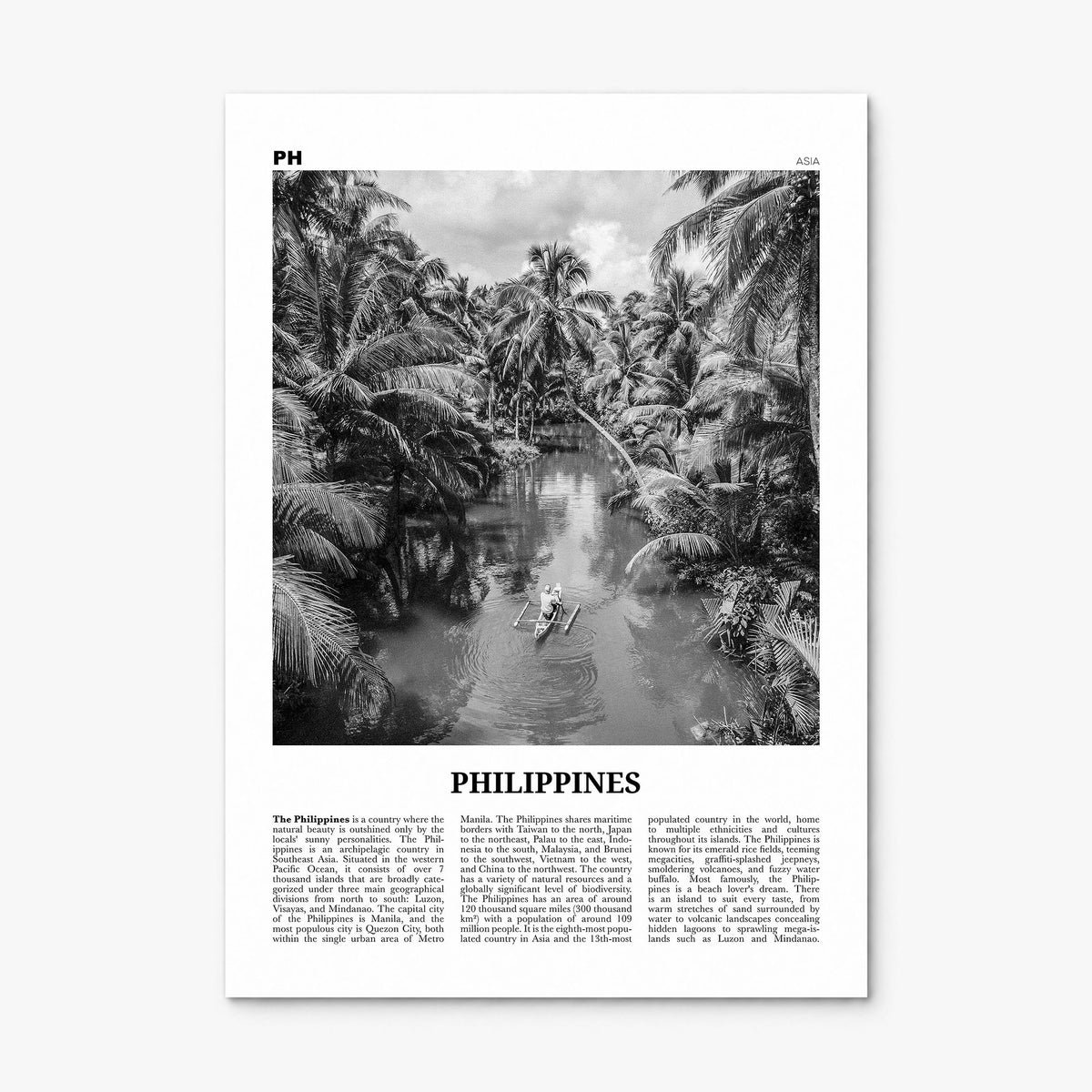 Philippines Newspaper No 1 Poster, print only (unframed)