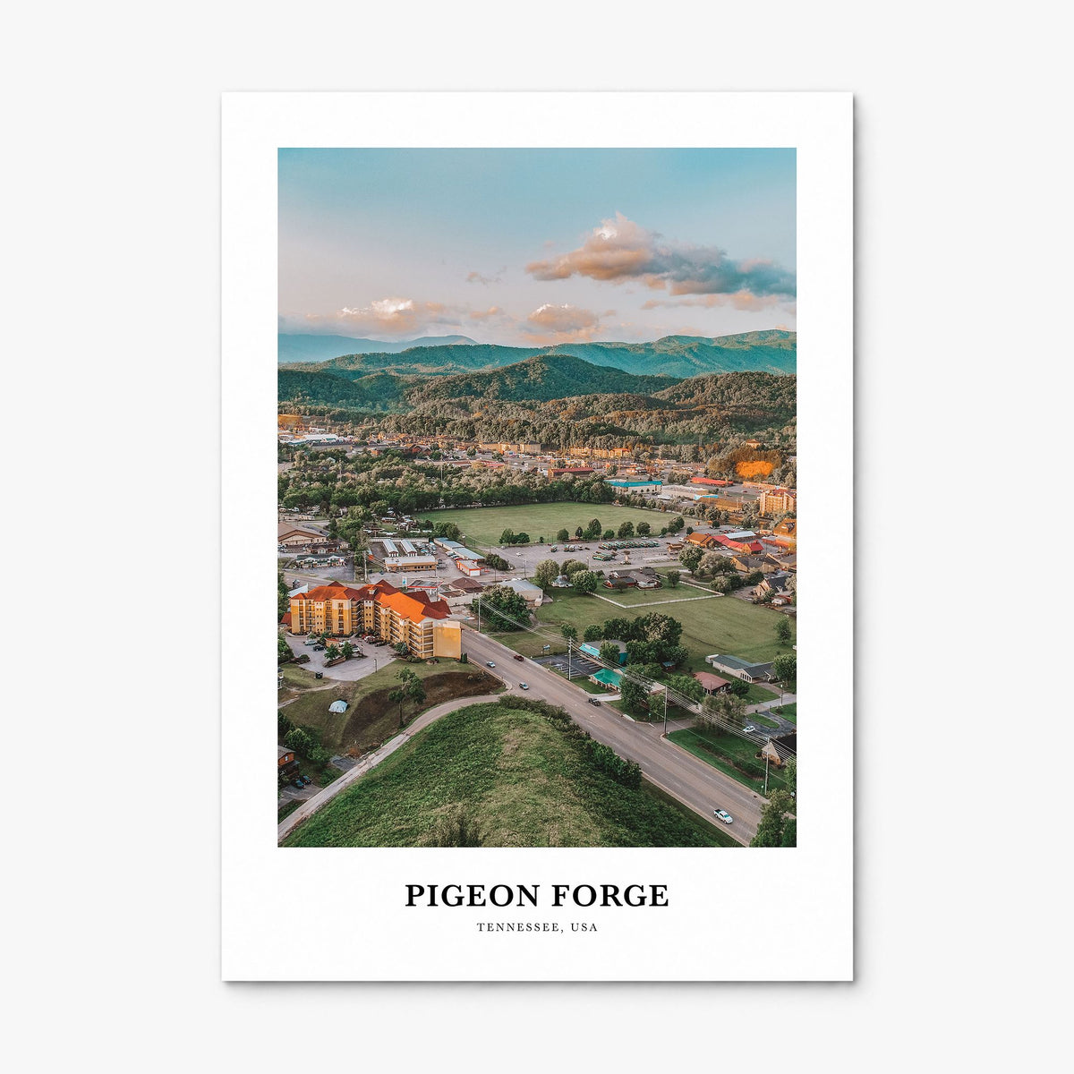 Pigeon Forge Classic Poster, print only (unframed)