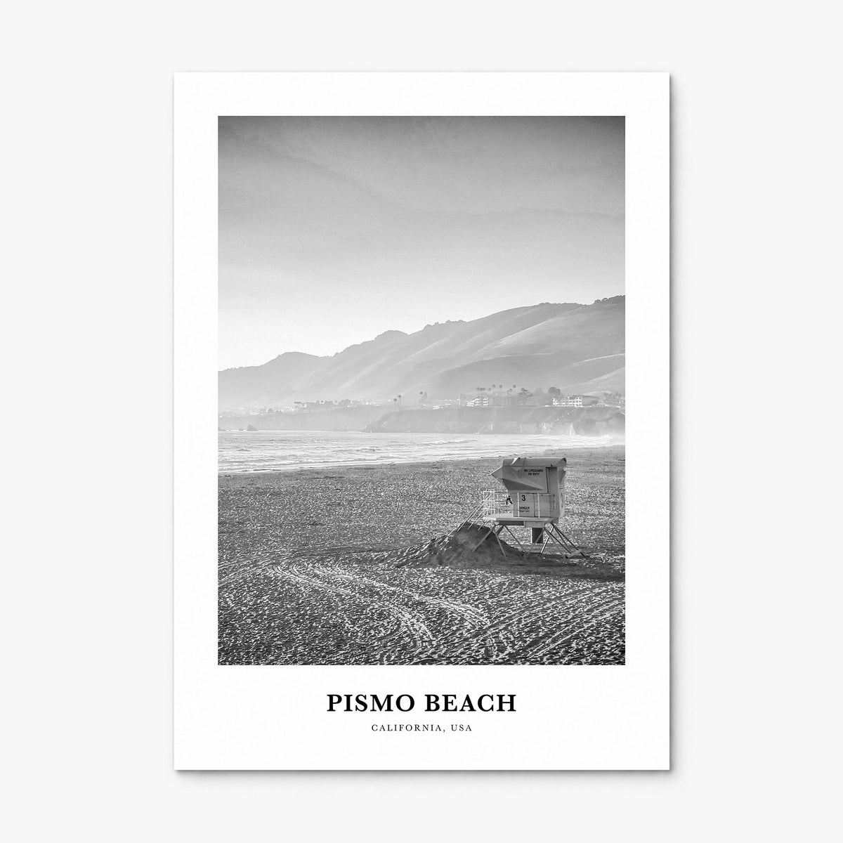 Pismo Beach Classic Poster, print only (unframed)