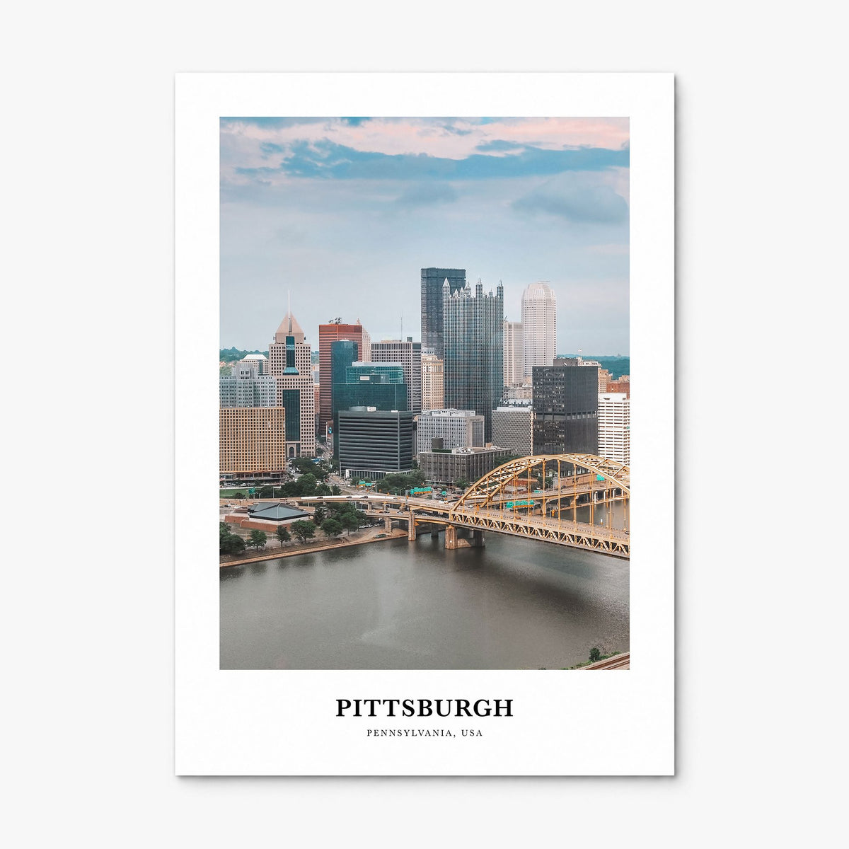 Pittsburgh Classic Poster, print only (unframed)