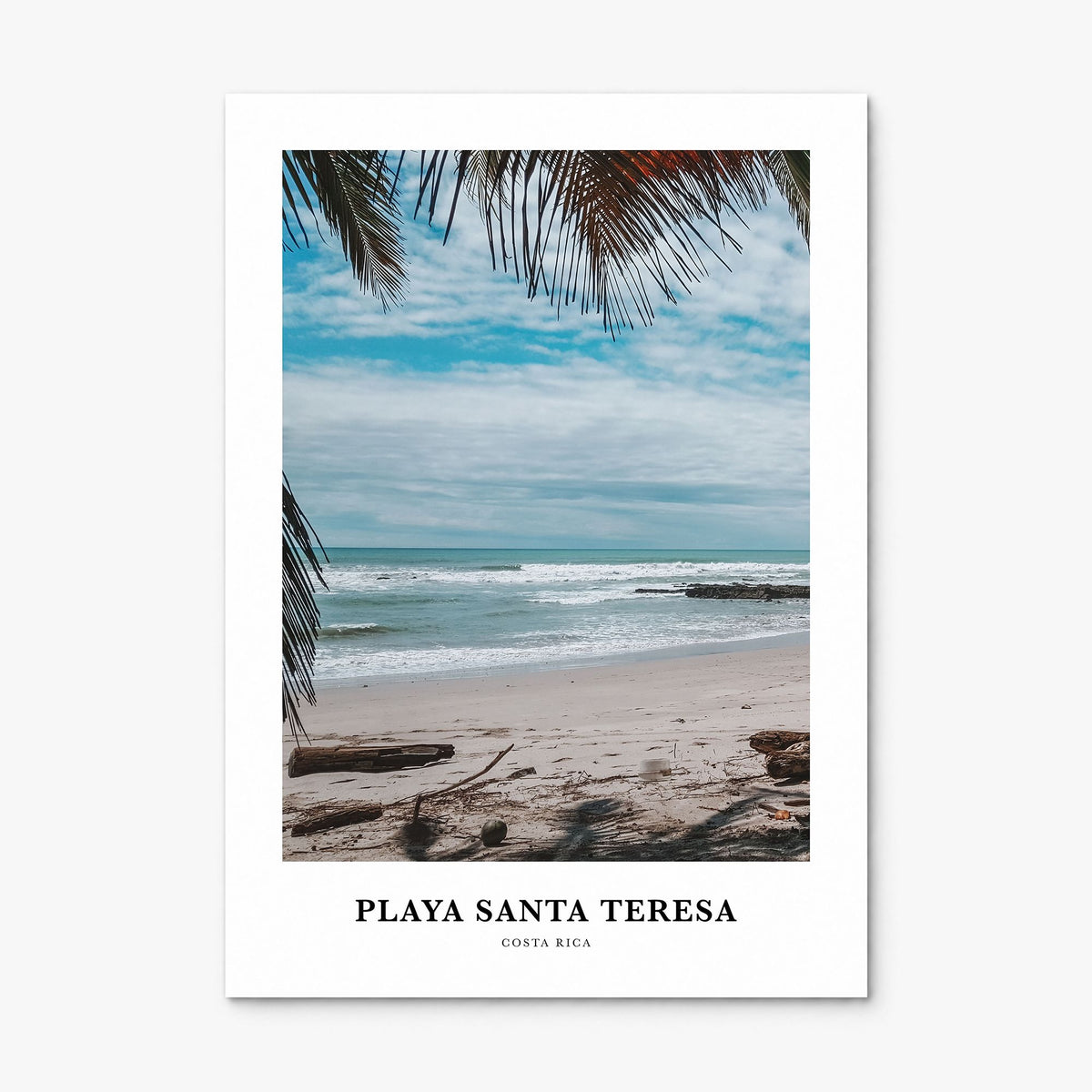 Playa Santa Teresa Classic Poster, print only (unframed)
