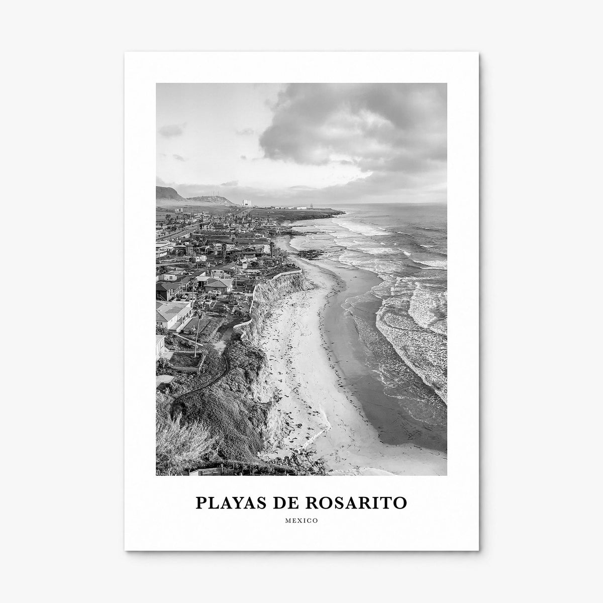 Playas de Rosarito Classic Poster, print only (unframed)
