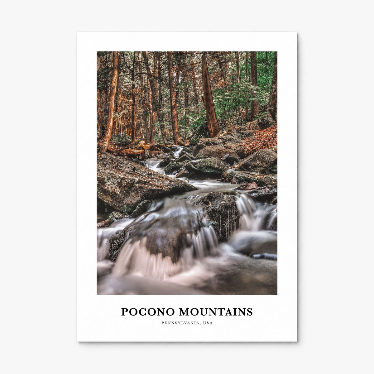 Pocono Mountains Classic No 2 Poster, print only (unframed)