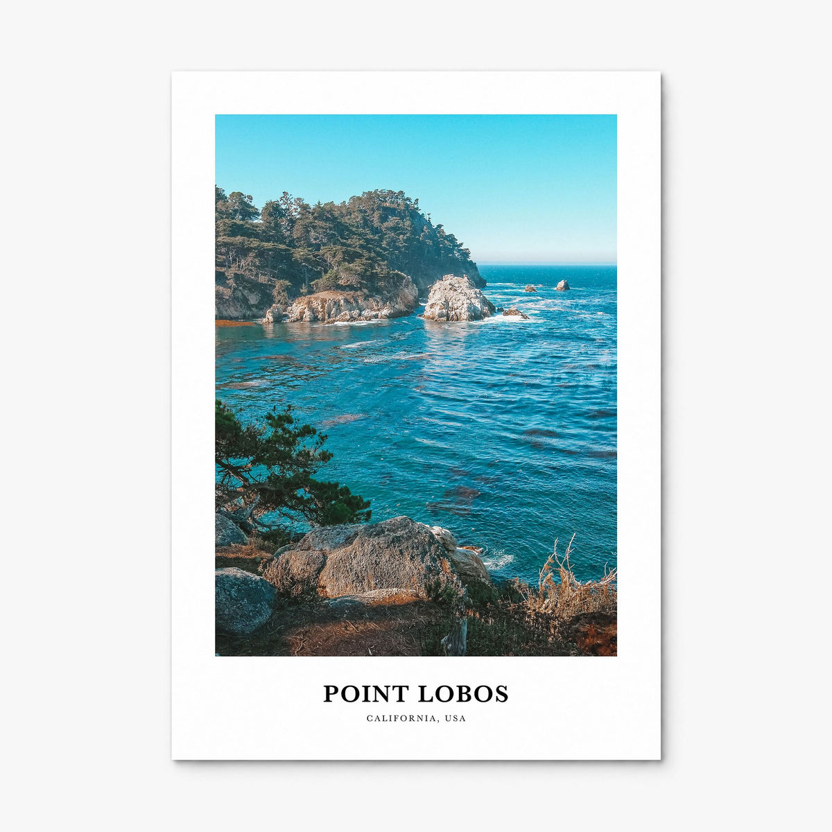 Point Lobos Classic Poster, print only (unframed)