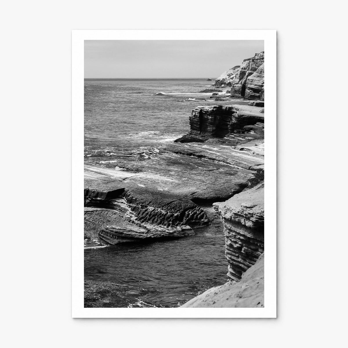 Point Loma Photo Poster, print only (unframed), white border