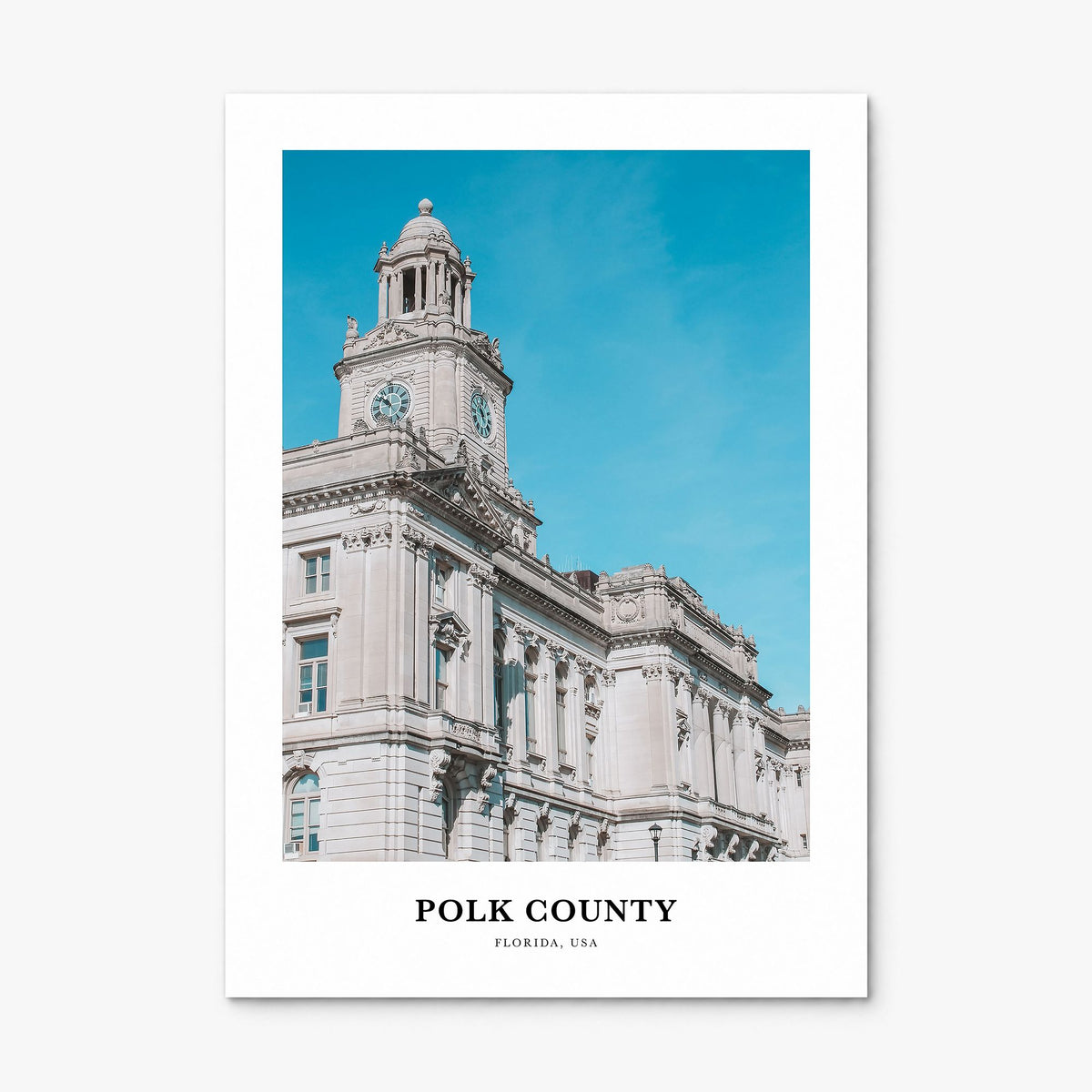 Polk County Classic Poster, print only (unframed)