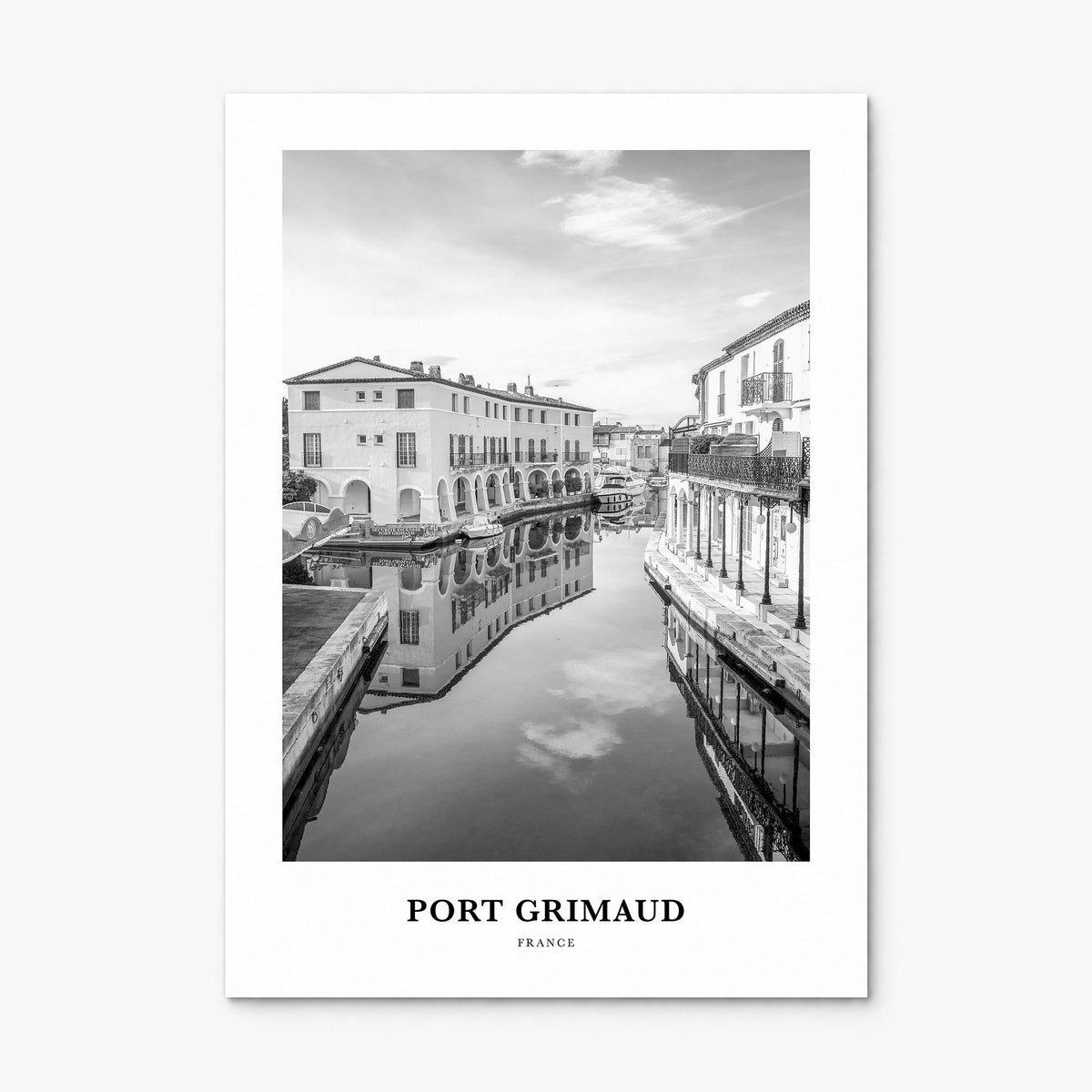 Port Grimaud Classic Poster, print only (unframed)