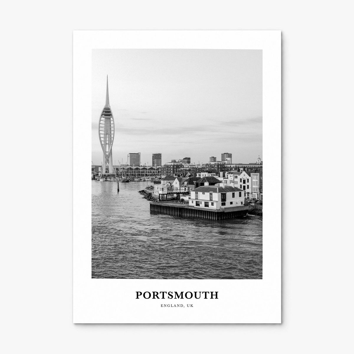 Portsmouth, England Classic No 1 Poster, print only (unframed)