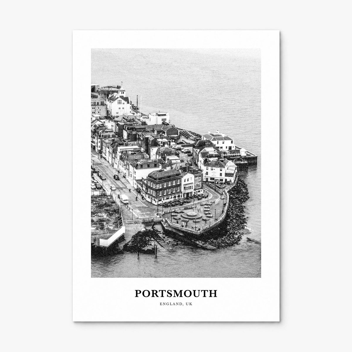 Portsmouth, England Classic No 2 Poster, print only (unframed)