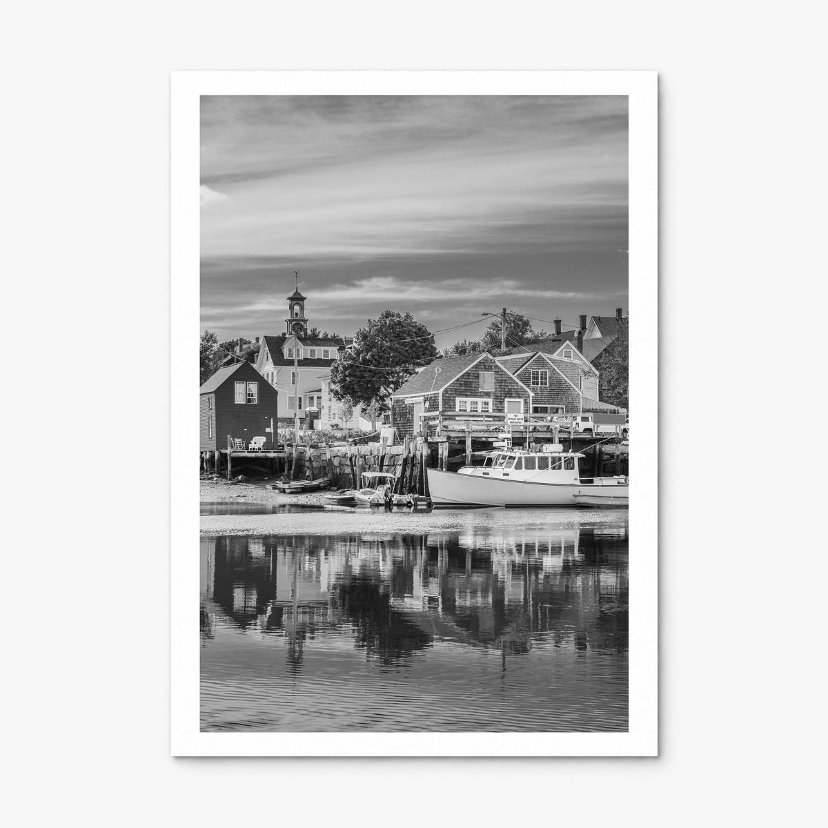 Portsmouth, New Hampshire Photo Poster, print only (unframed), white border
