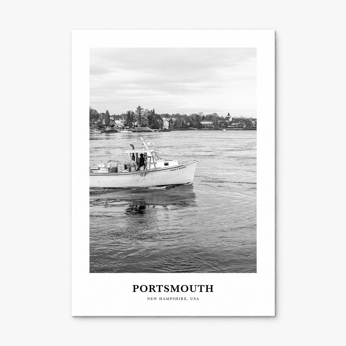 Portsmouth, New Hampshire Classic Poster, print only (unframed)