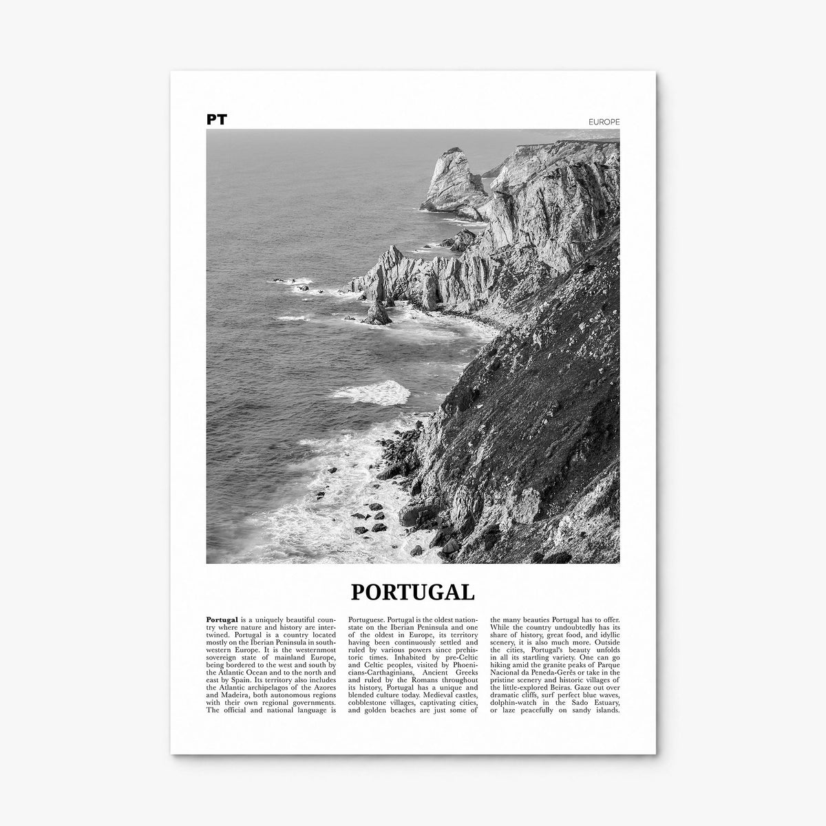 Portugal Newspaper No 1 Poster, print only (unframed)