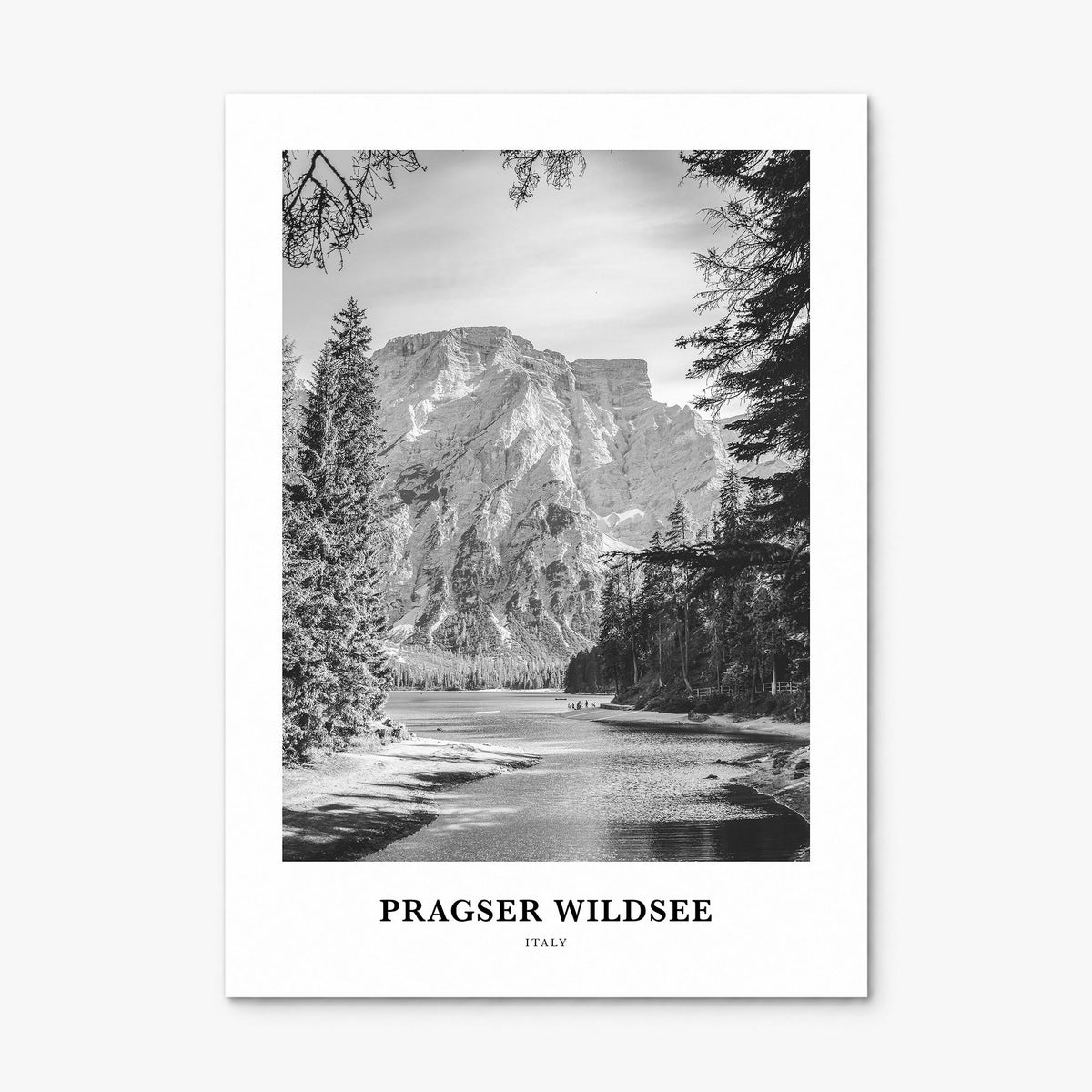 Pragser Wildsee Classic Poster, print only (unframed)