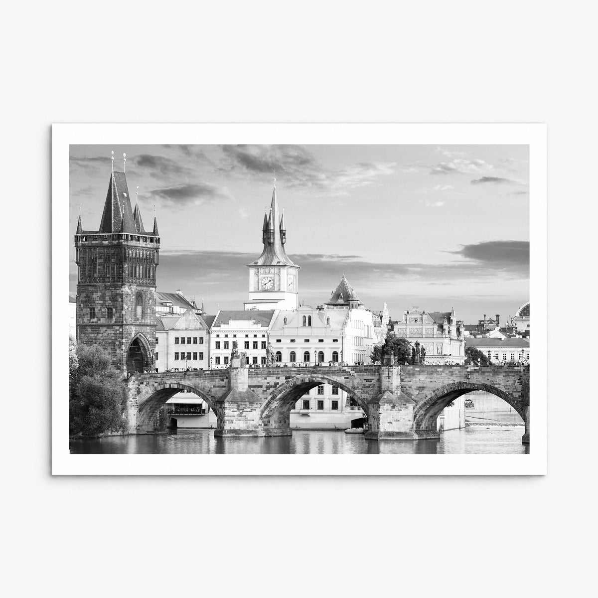 Prague Photo Poster, print only (unframed), white border