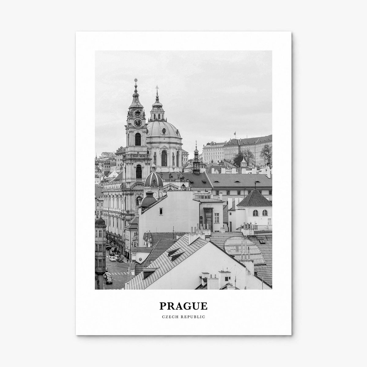 Prague Classic No 1 Poster, print only (unframed)