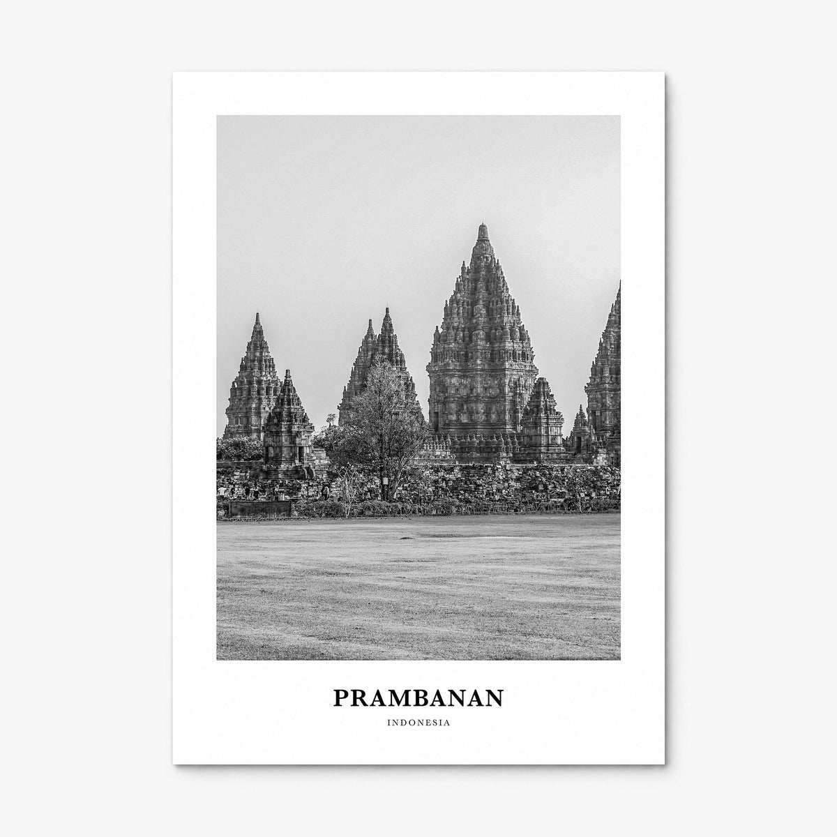 Prambanan Classic Poster, print only (unframed)