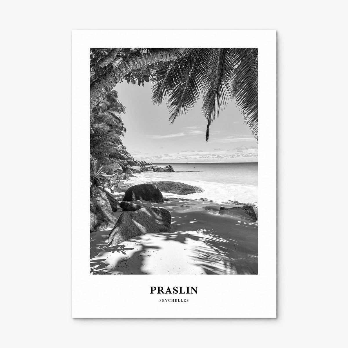 Praslin Classic Poster, print only (unframed)