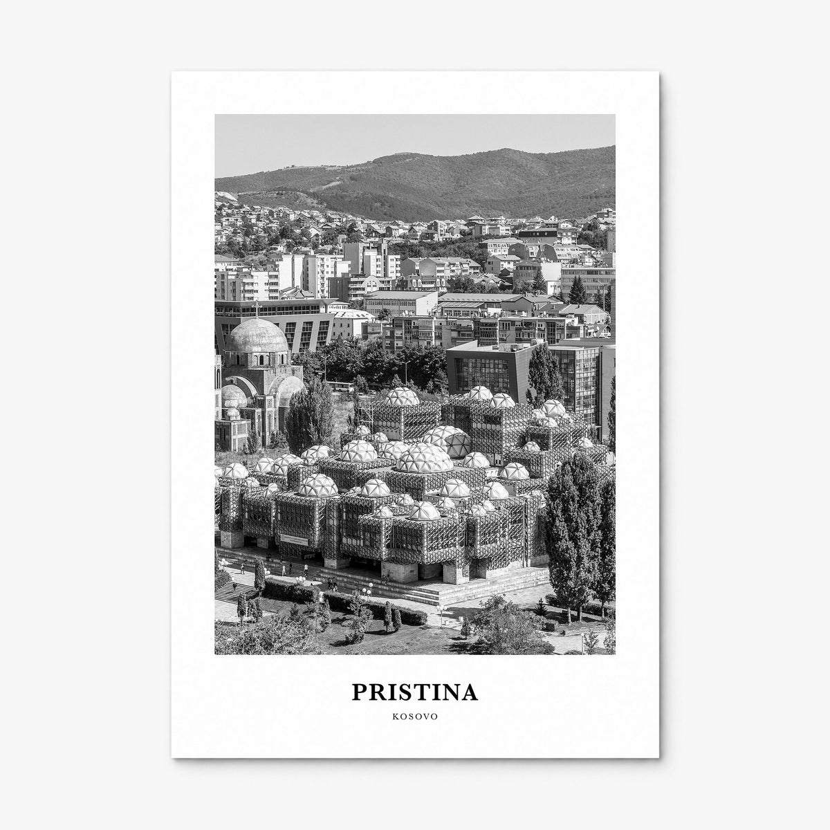 Pristina Classic Poster, print only (unframed)