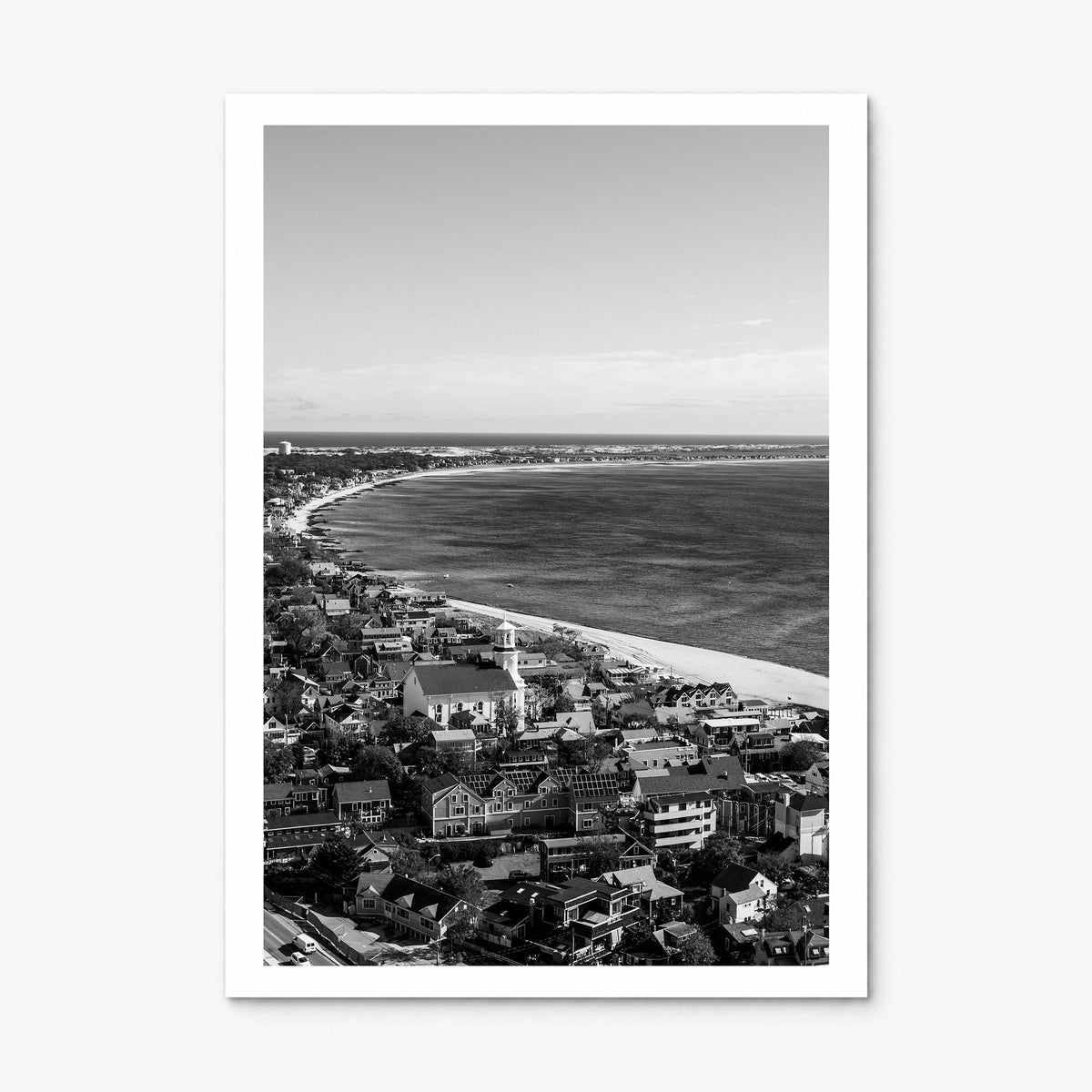 Provincetown Photo Poster, print only (unframed), white border