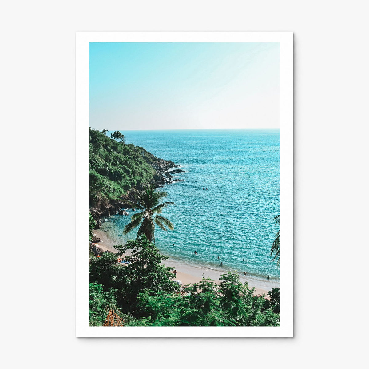 Puerto Escondido Photo Poster, print only (unframed), white border