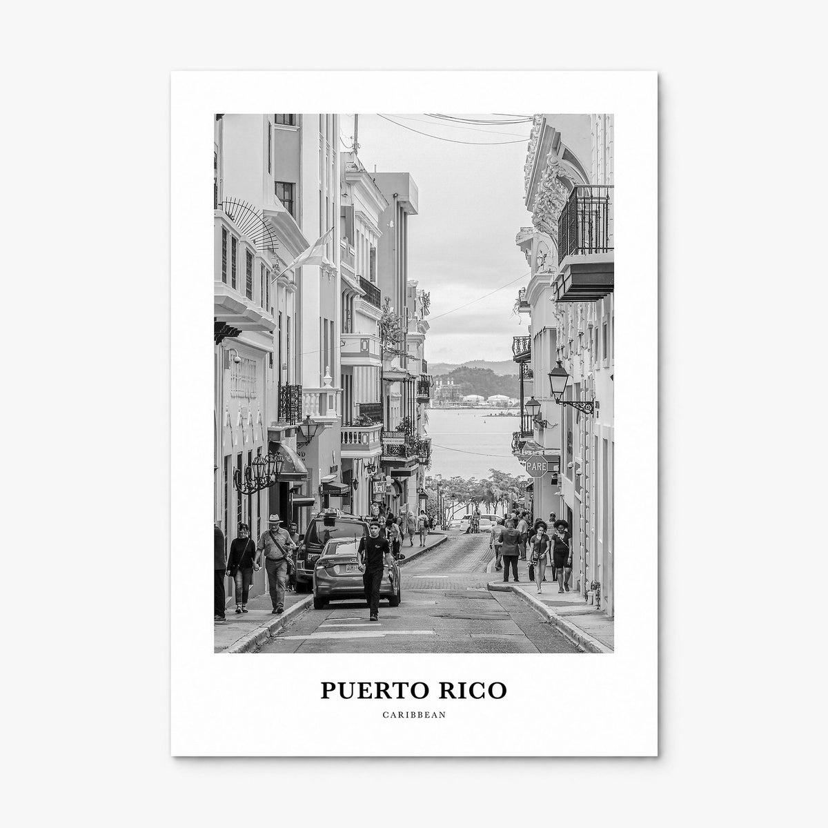Puerto Rico Classic No 2 Poster, print only (unframed)