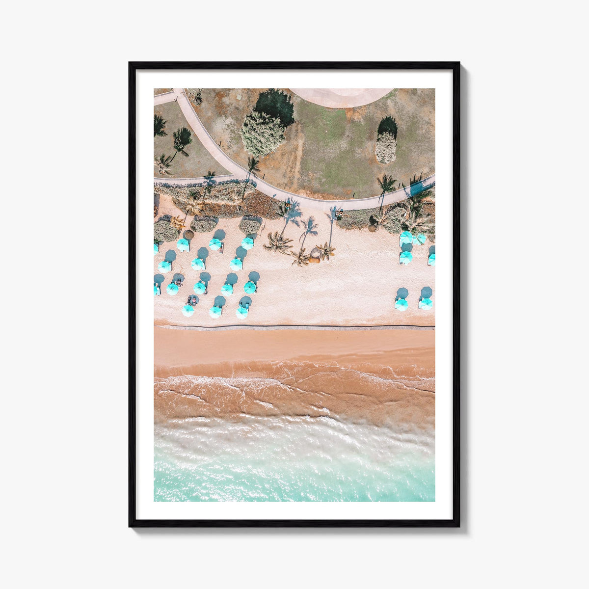 Pullman no. 2 colorful photo poster of Washington, USA – vertical wall art, unframed print shown in interior mockup