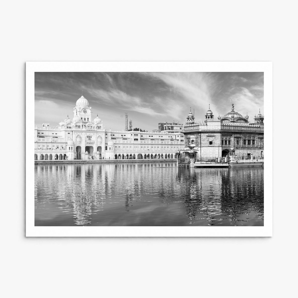 Punjab Photo Poster, print only (unframed), white border