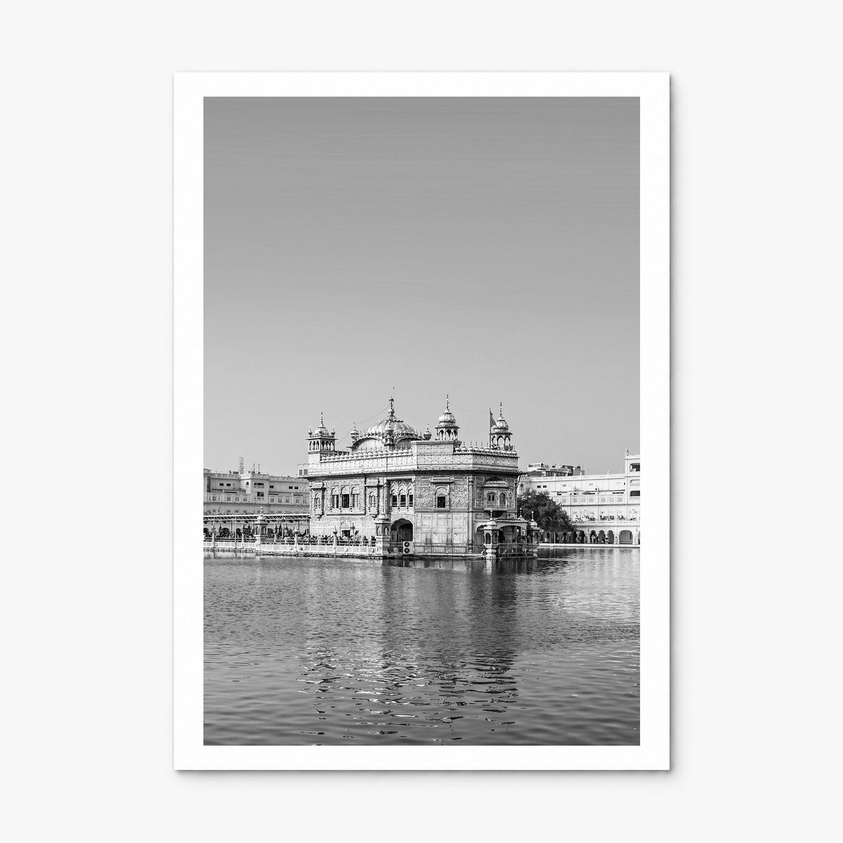Punjab Photo Poster, print only (unframed), white border