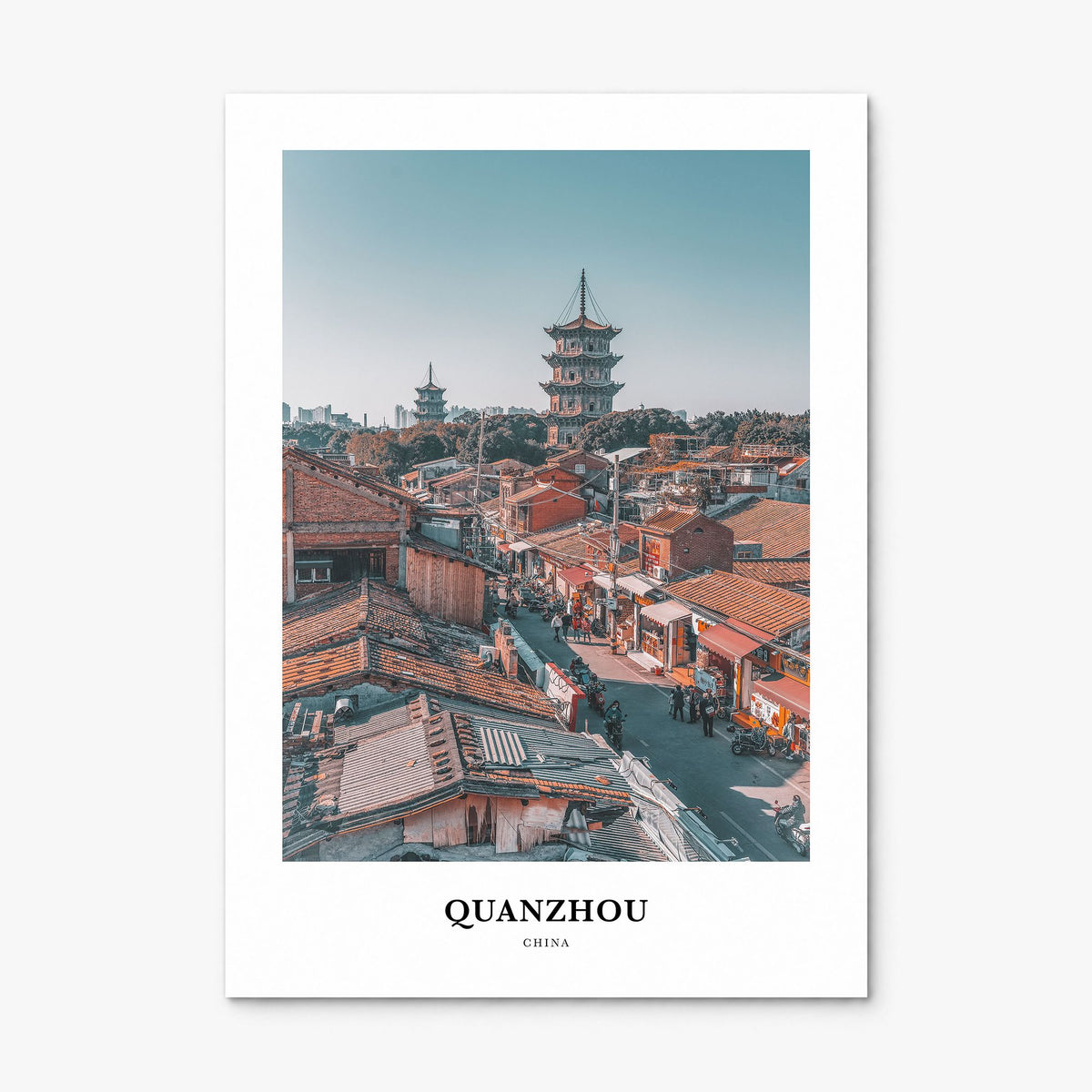 Quanzhou Classic Poster, print only (unframed)